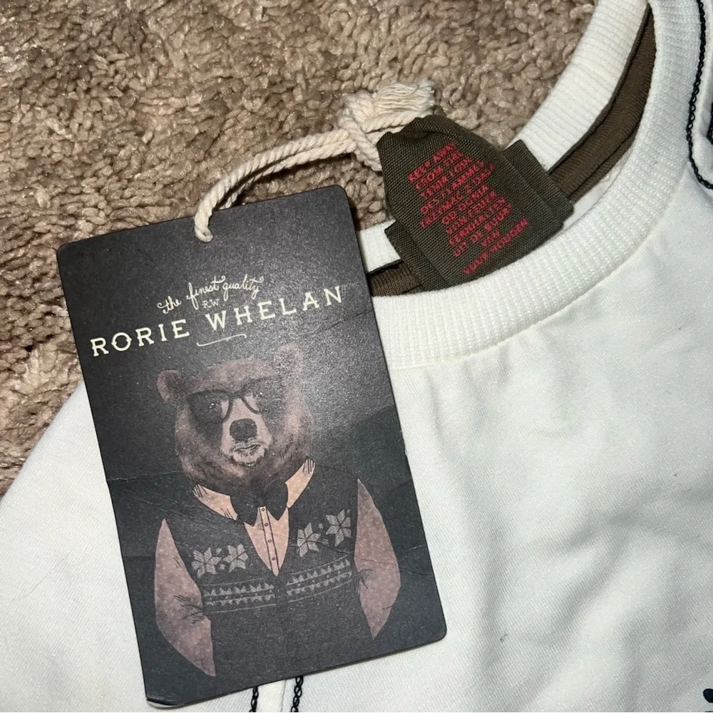 Rorie Whelan T-Shirt Bear with Glasses and Bowtie Kids Size 24 Months NWT